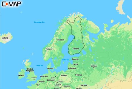 C-map Discover karttakortti Suomen sisävedet